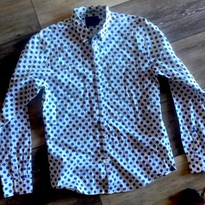 Scotch & Soda Polka Dot Button Down